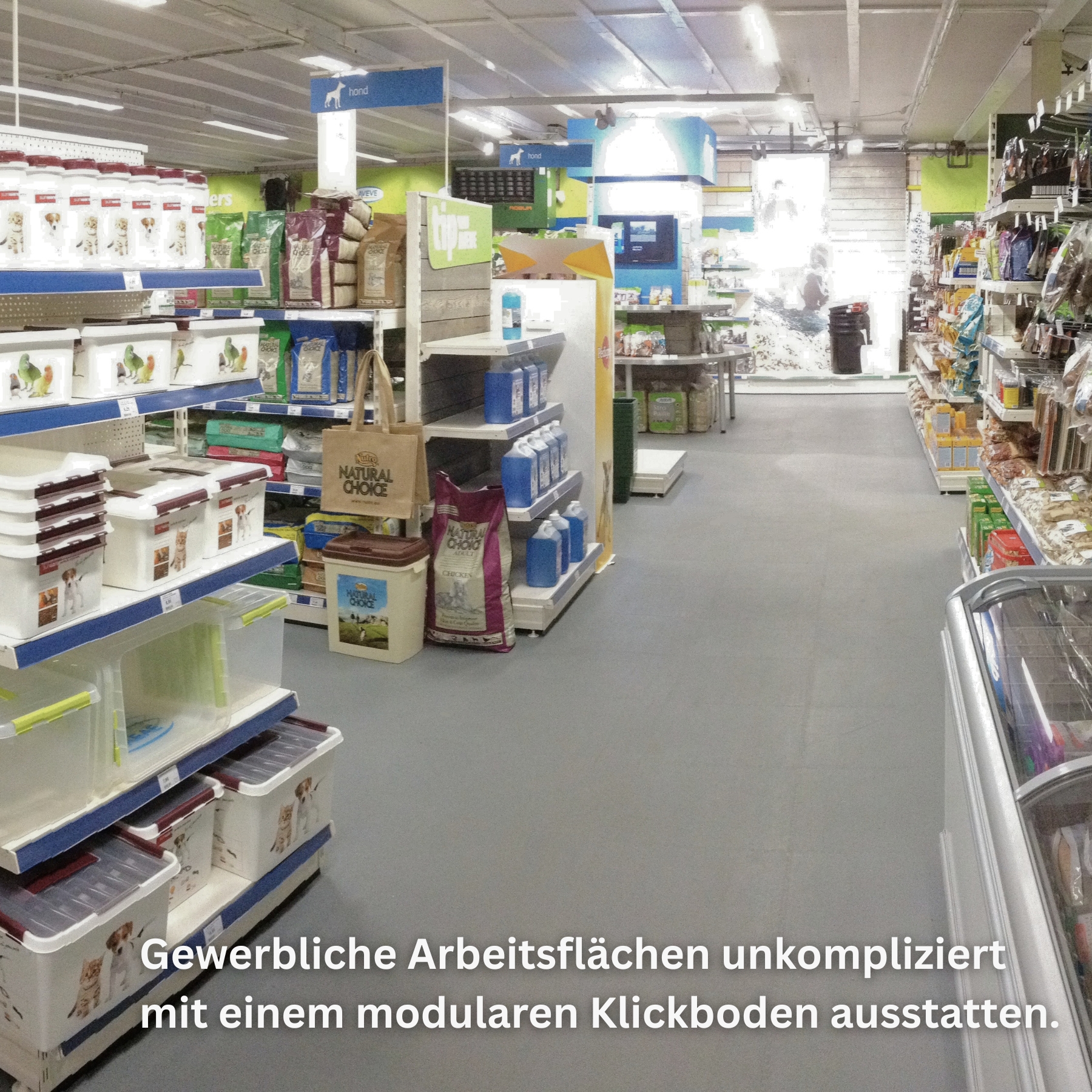Flexi-Tile PVC Klickfliese Dunkelgrau 4,5 mm