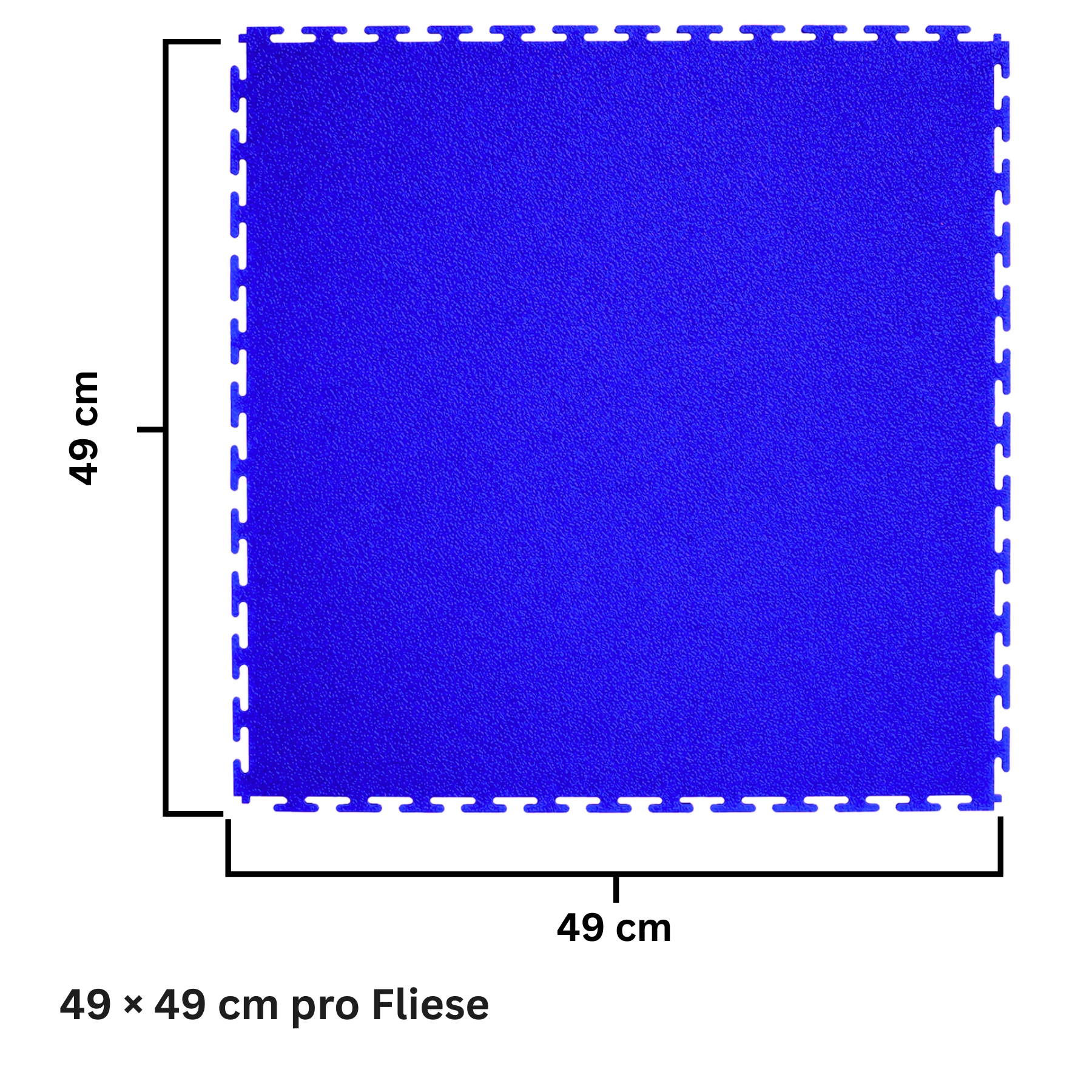 Flexi-Tile PVC-Garagenfliese Blau Premium 7mm