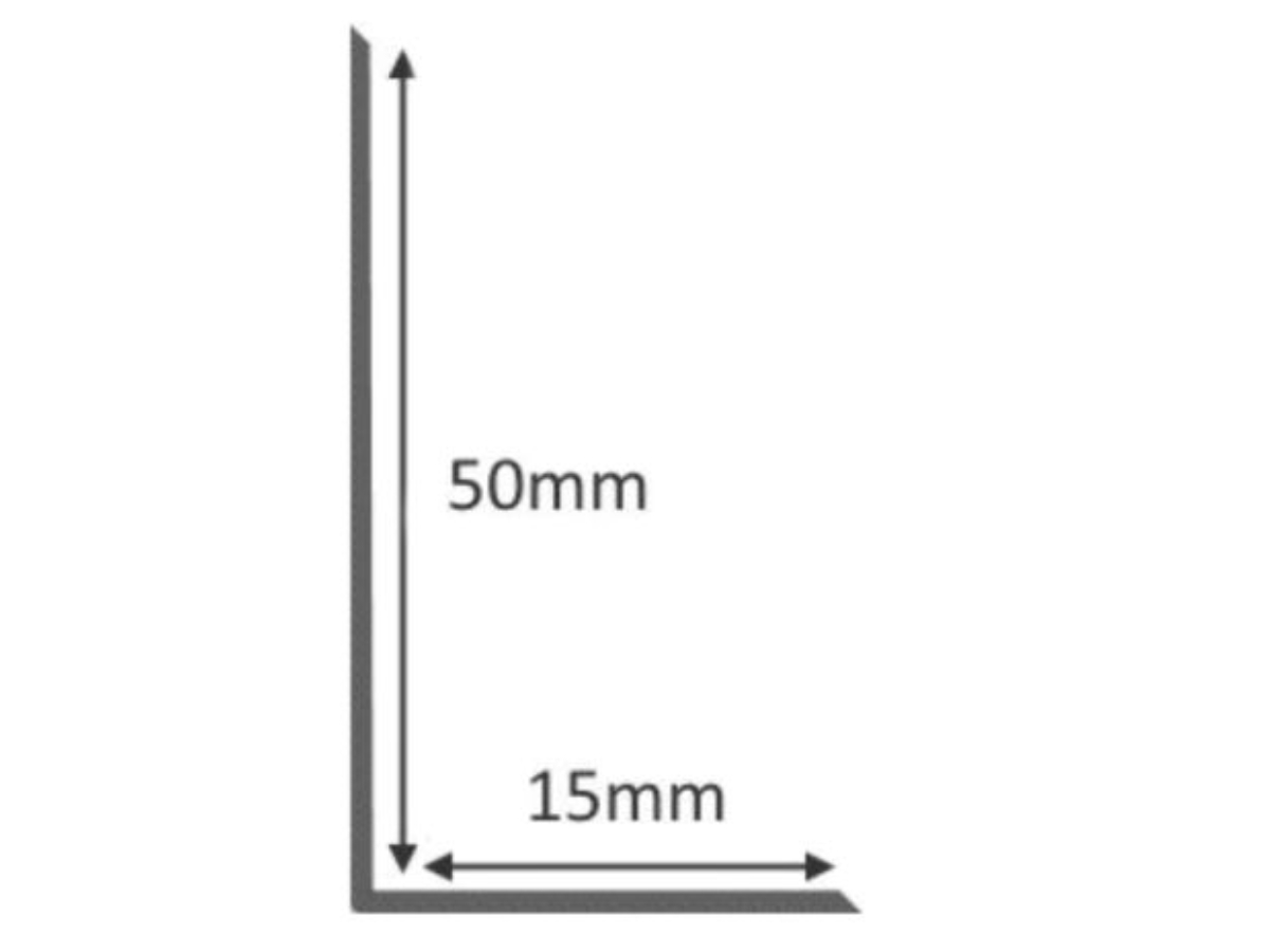 15 mm breite Bodenlippe der PVC Weichsockelleiste