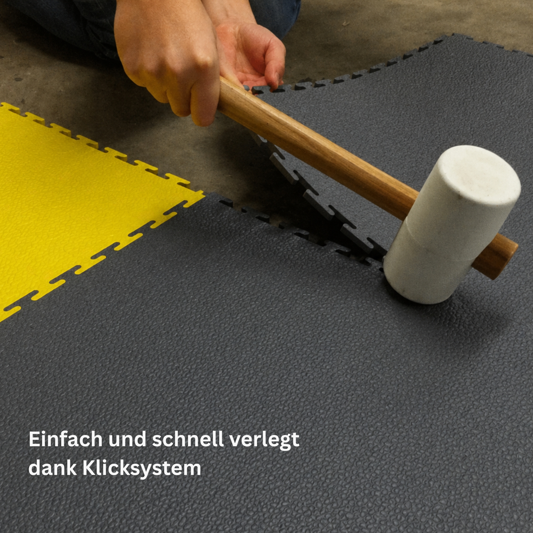 Flexi-Tile Garagenpaket 4,5 mm Dunkelgrau | ca. 36 m²
