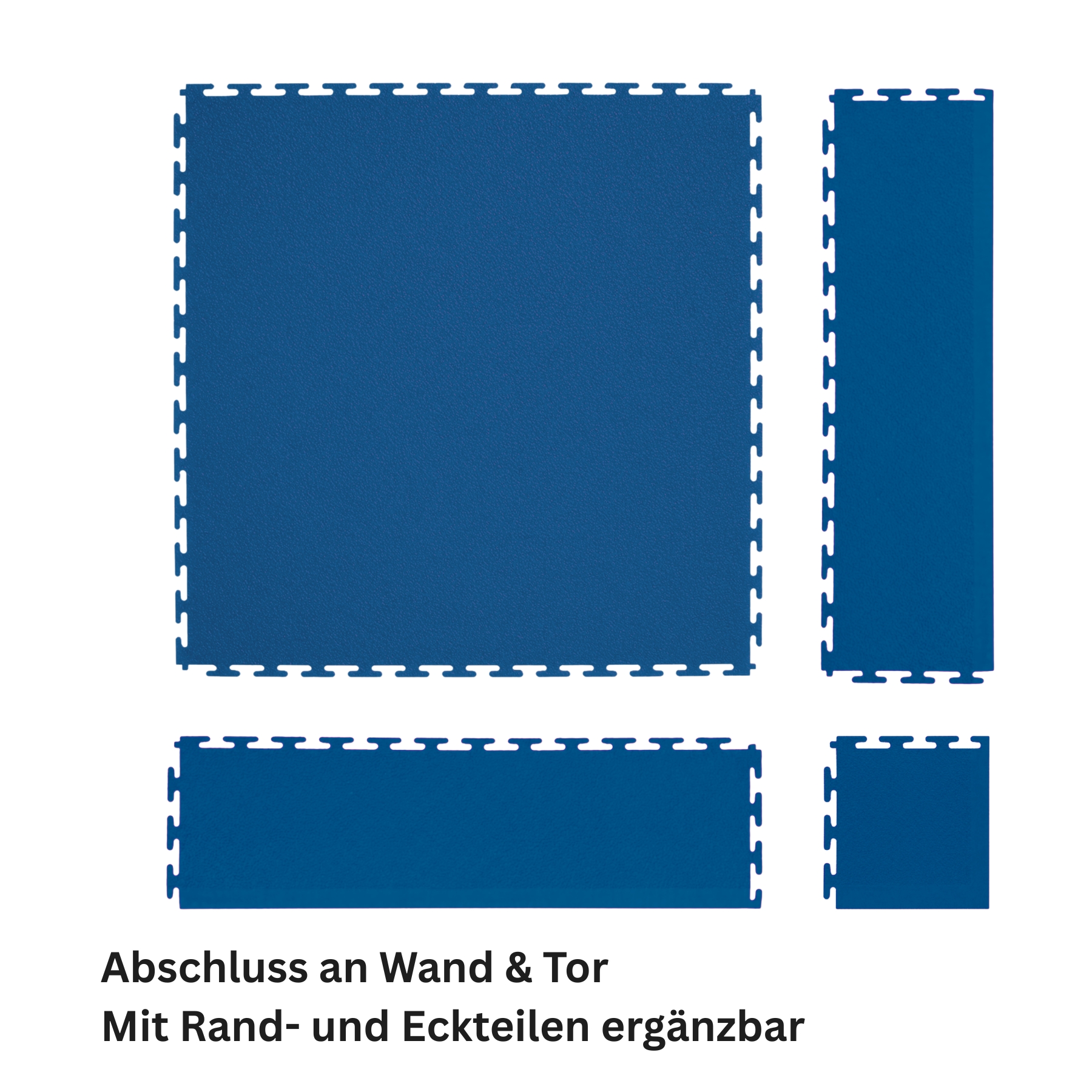 Seitenteil für Flexi-Tile PVC Klickfliese Premium