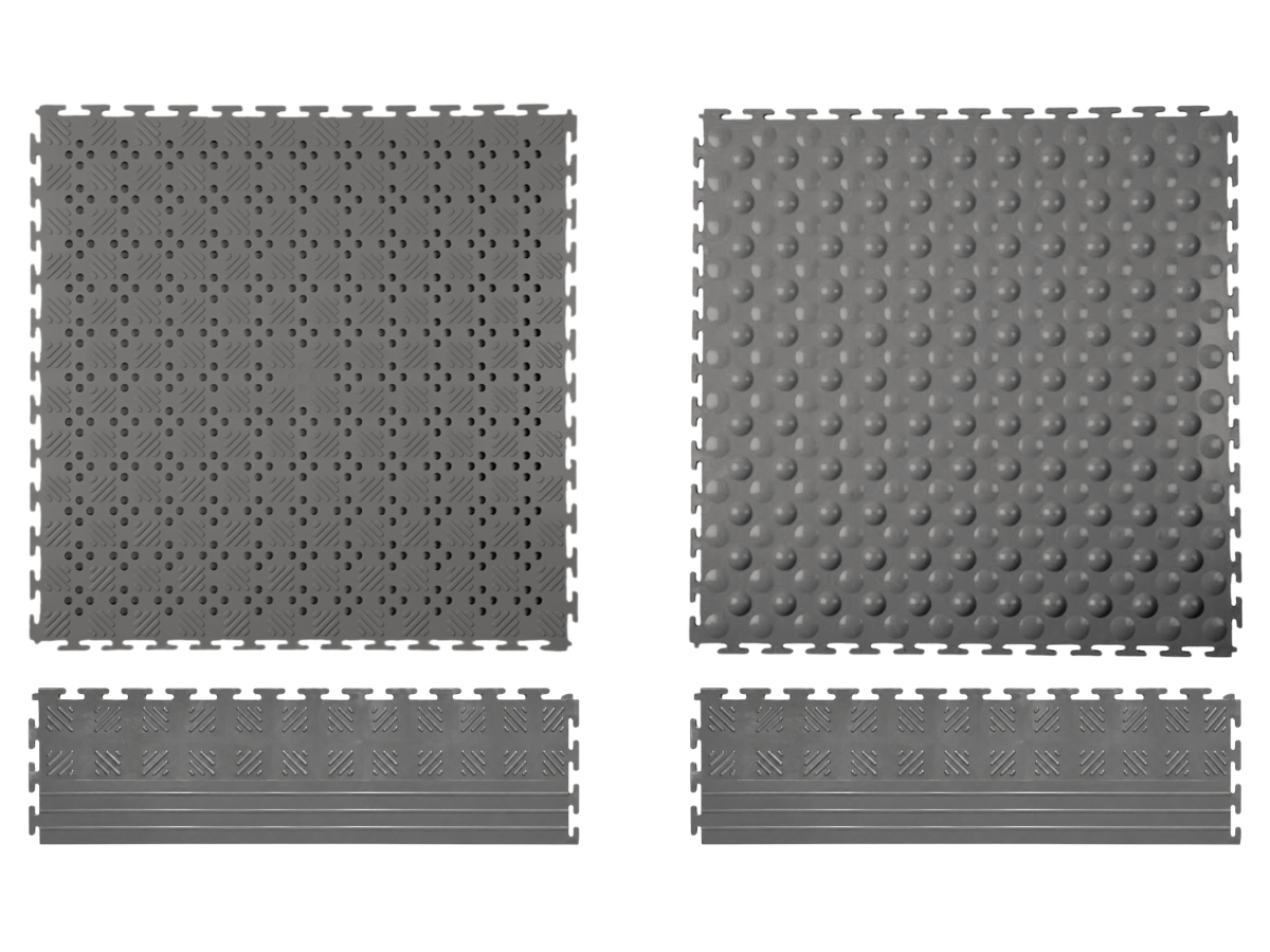 Geriffeltes 14 mm Seitenteil passend für Flexi-Tile Open und Comfort