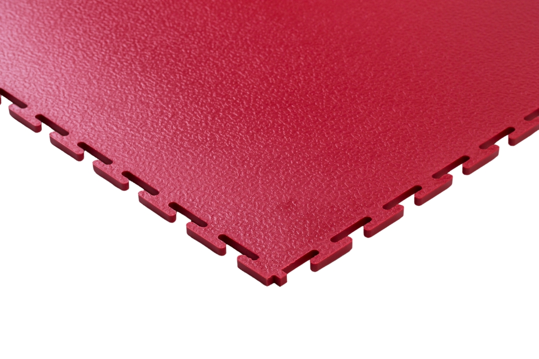 PVC-Industriefliese Rot Premium 7mm 