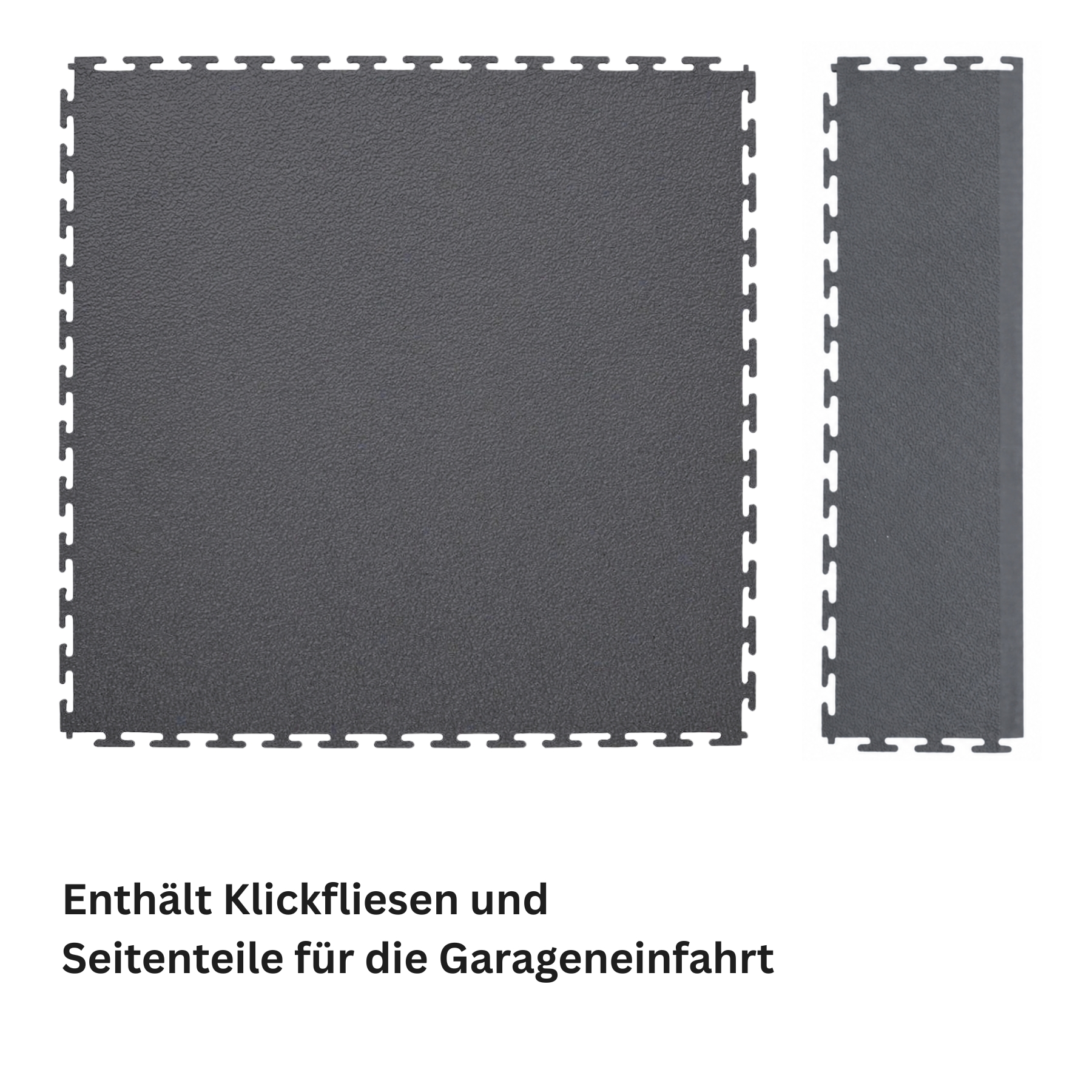 Flexi-Tile Garagenpaket 4,5 mm Dunkelgrau | ca. 18 m²