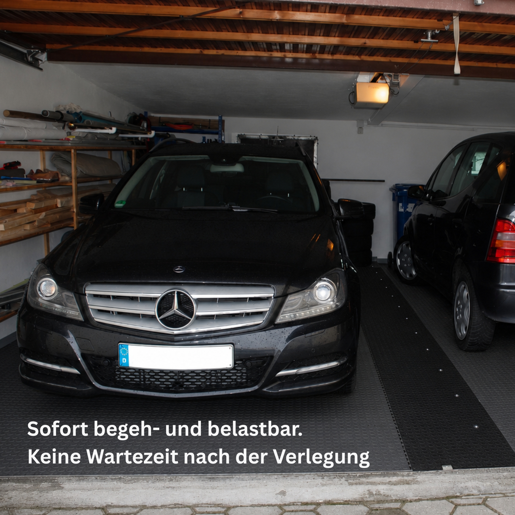 Flexi-Tile PVC-Garagenfliese Premium 4,5mm Genoppt