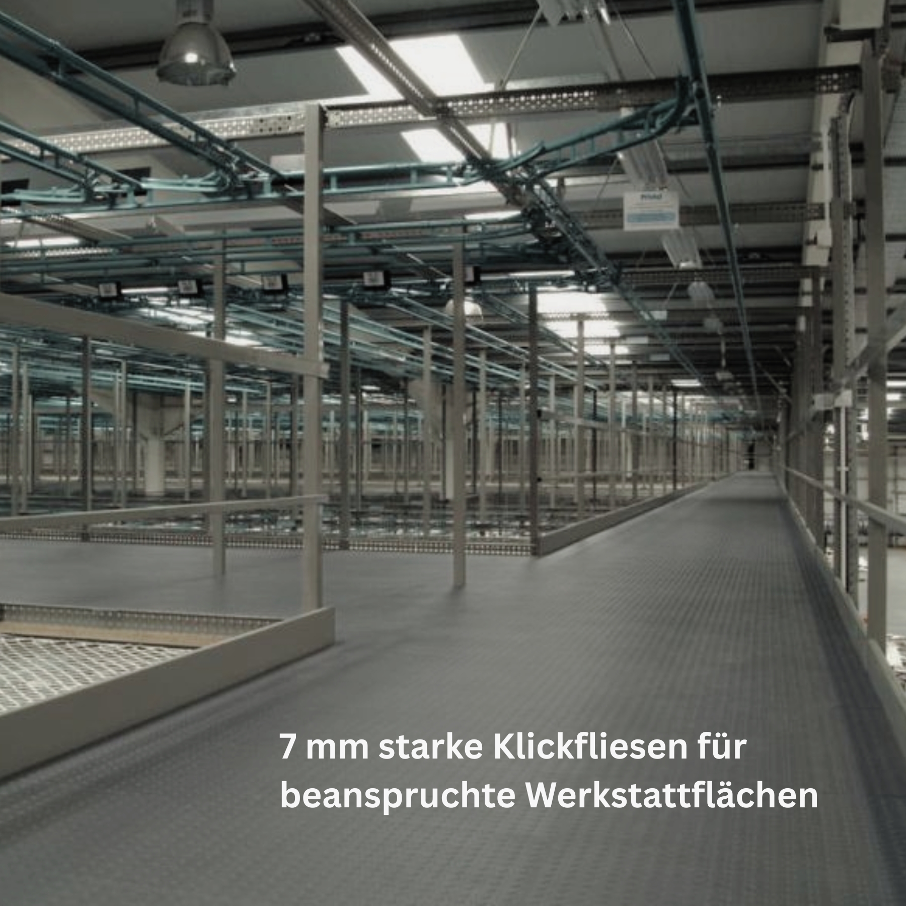 Flexi-Tile PVC Klickfliese Premium 7mm Genoppt