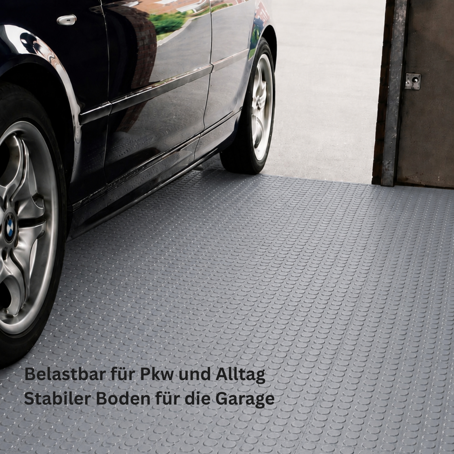 Flexi-Tile PVC-Garagenfliese 7mm Genoppt