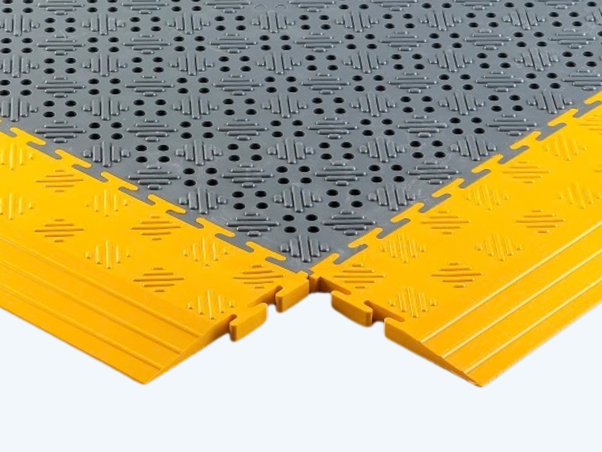 Umlaufende Klickverbindung der Flexi-Tile Open 14 mm