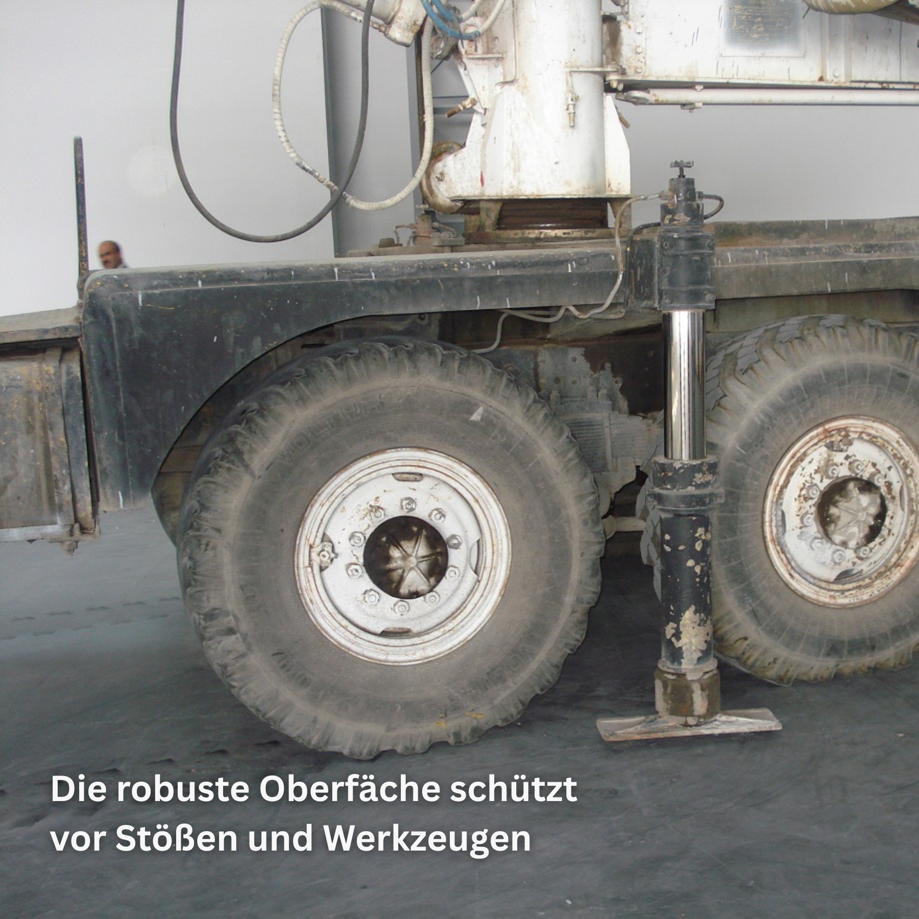 Flexi-Tile PVC-Garagenfliese Schwarz 10mm