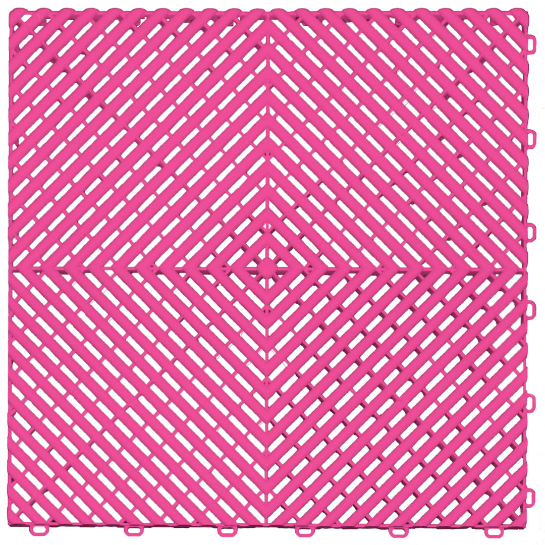 Ribtrax Pro Garagenfliese in Pink