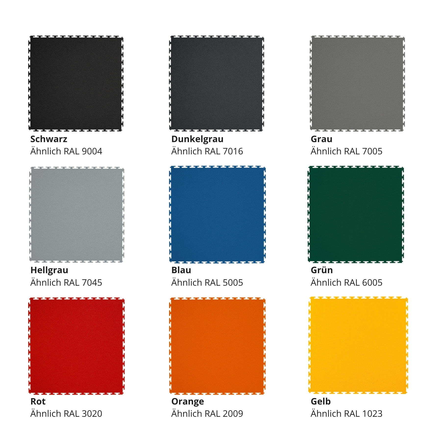 Flexi-Tile PVC-Industriefliese Hellgrau Premium 4,5mm