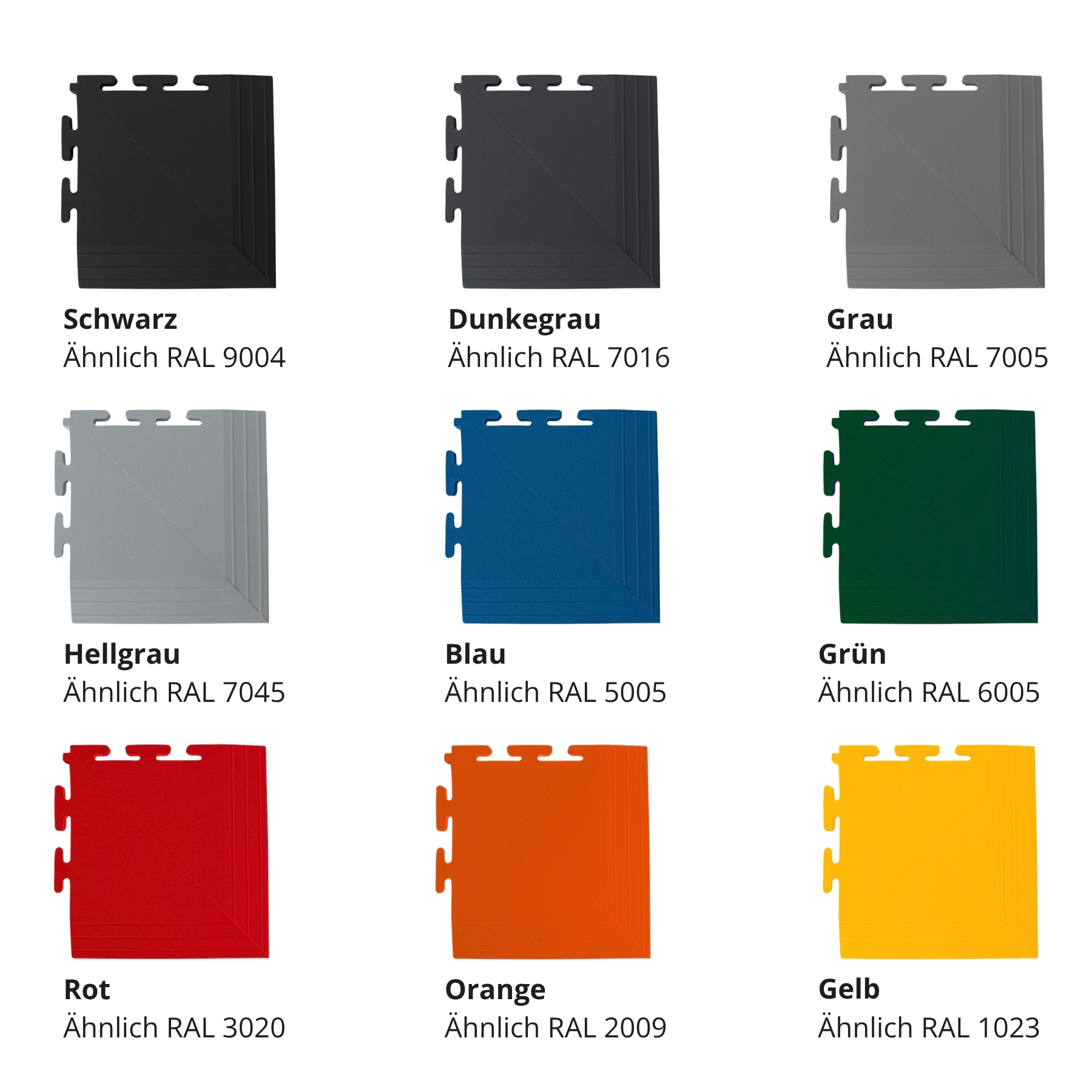 Ecke für Flexi-Tile PVC Klickfliese Premium