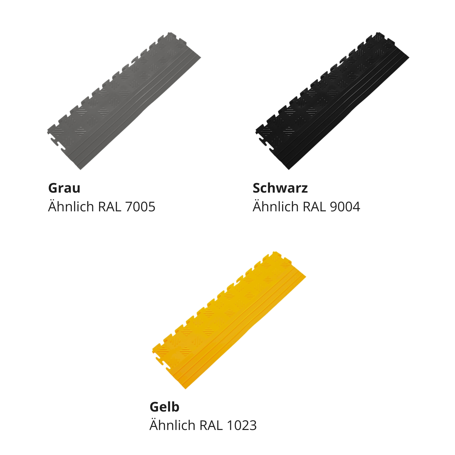 Seitenteil für Flexi-Tile PVC Klickfliesen 14 mm