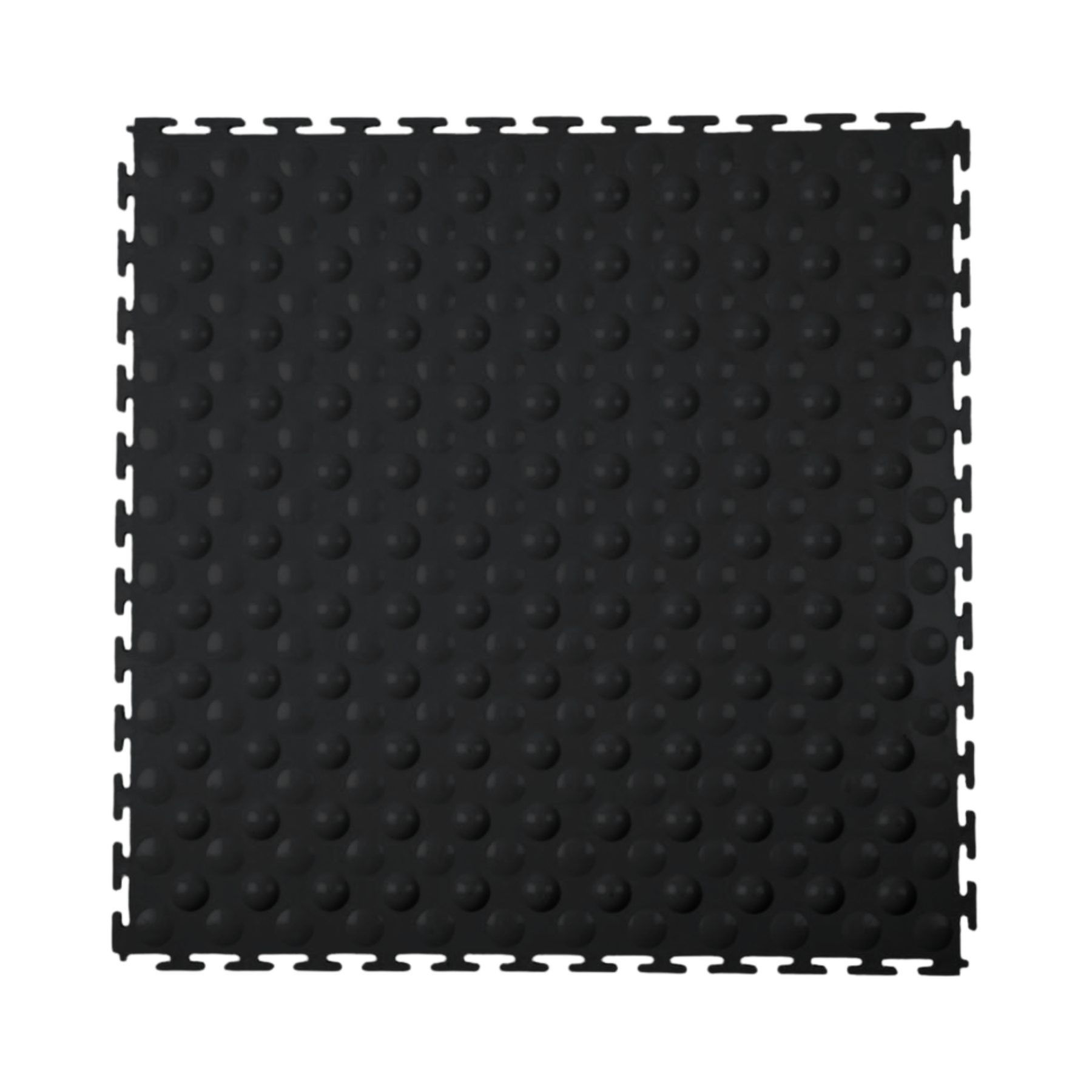 Flexi-Tile PVC Klickfliese Comfort Schwarz 14mm
