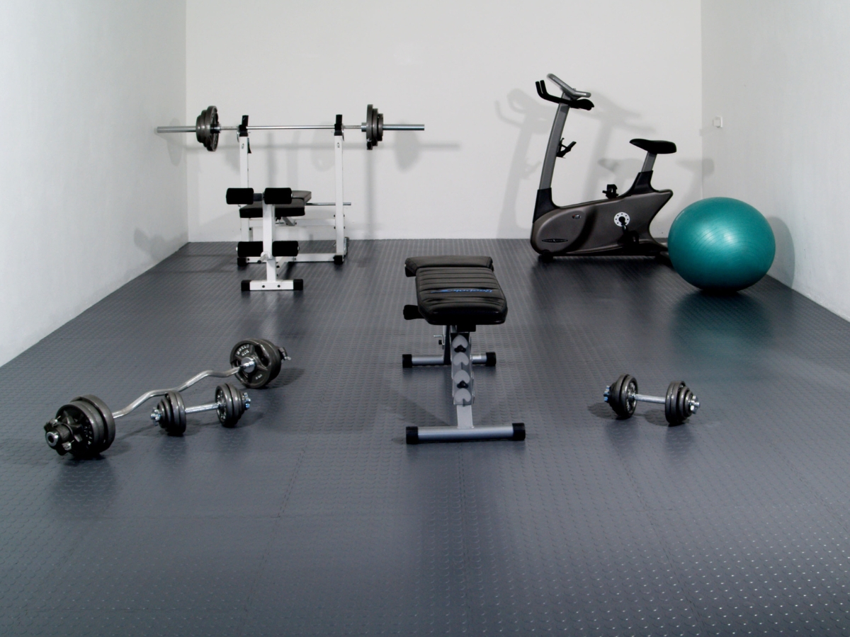 Raumgestaltung mit Flexi-Tile PVC Klickfliese Premium 4,5 mm Genoppt