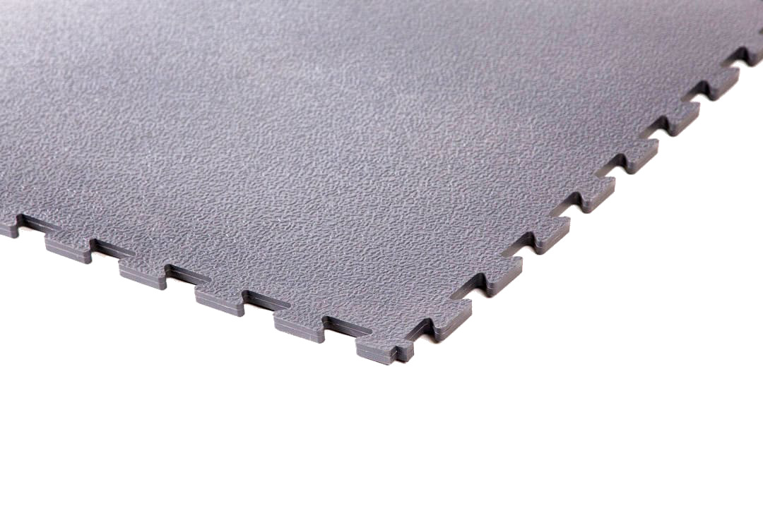 PVC Klickfliese Hellgrau "Premium" 10 mm  