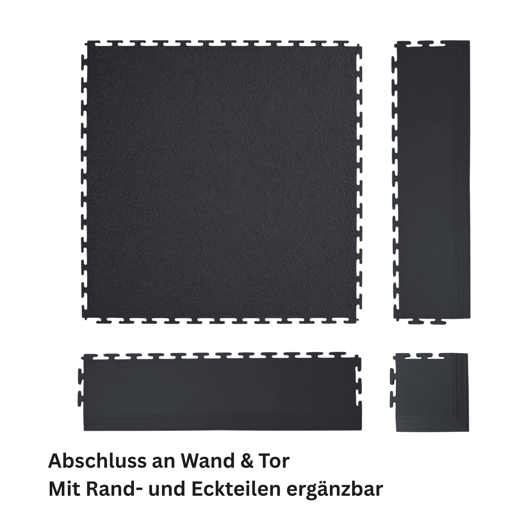 Seitenteil für Flexi-Tile PVC Klickfliese Premium