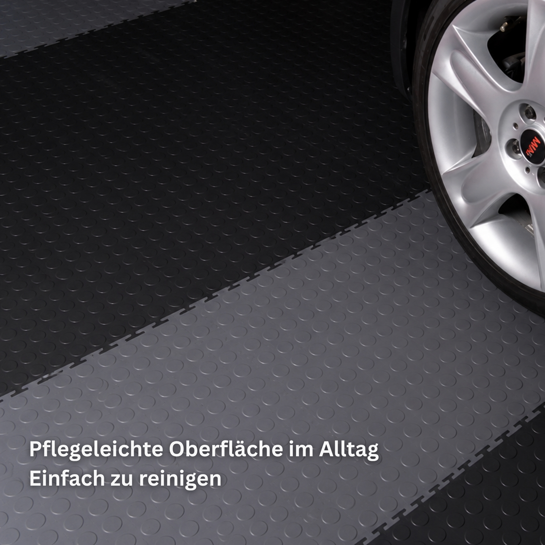 Flexi-Tile PVC-Garagenfliese Premium 4,5mm Genoppt
