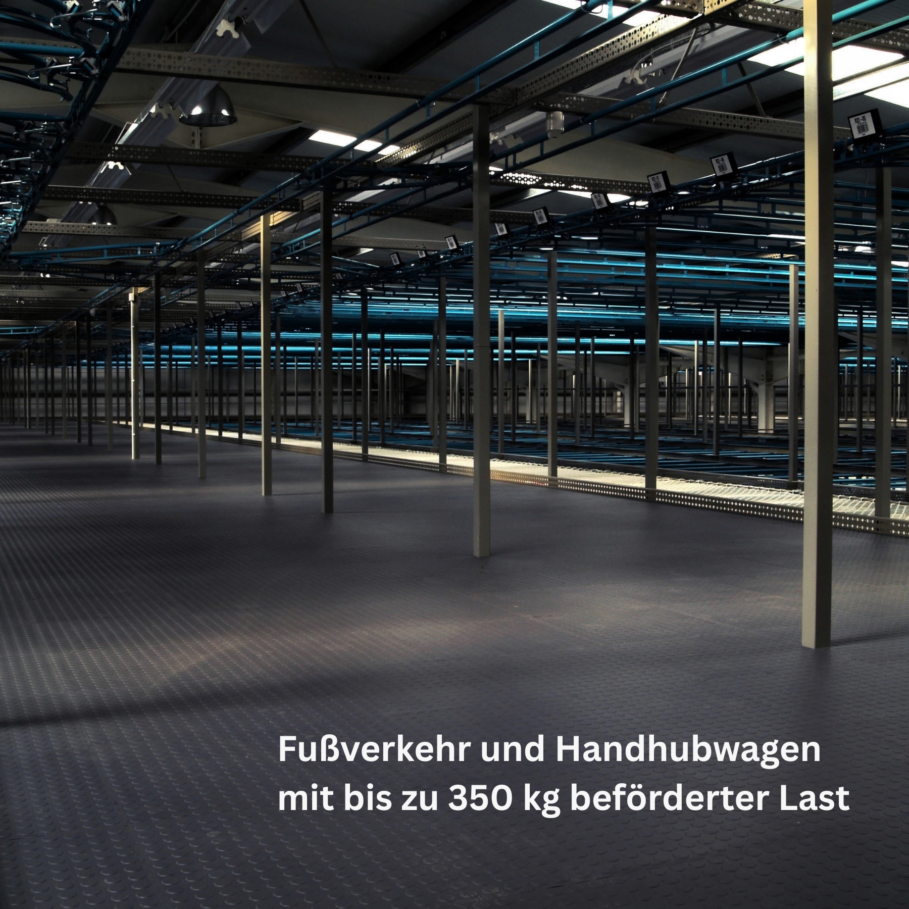 Flexi-Tile PVC-Industriefliese 4,5mm Genoppt
