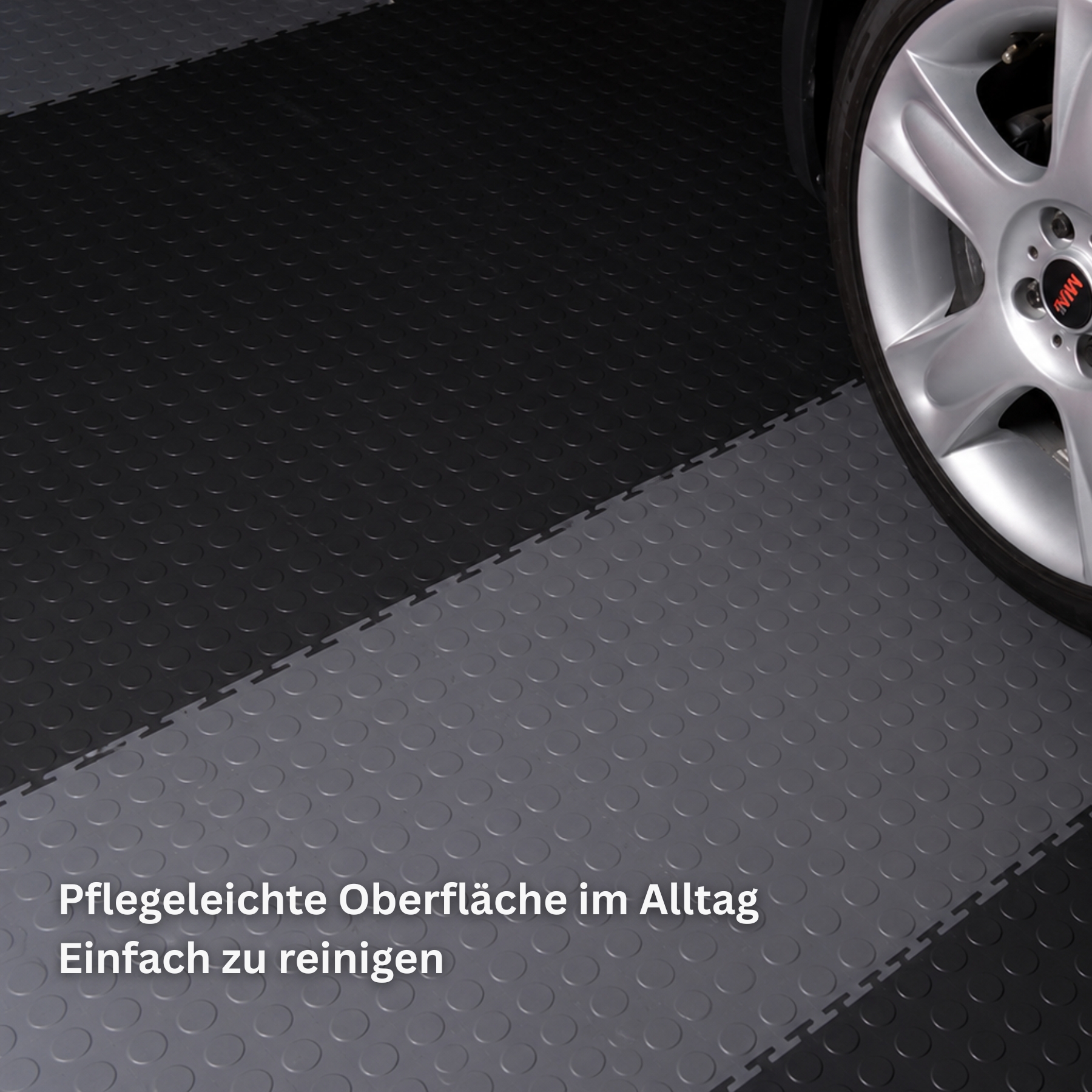 Flexi-Tile PVC-Garagenfliese Premium 7mm Genoppt