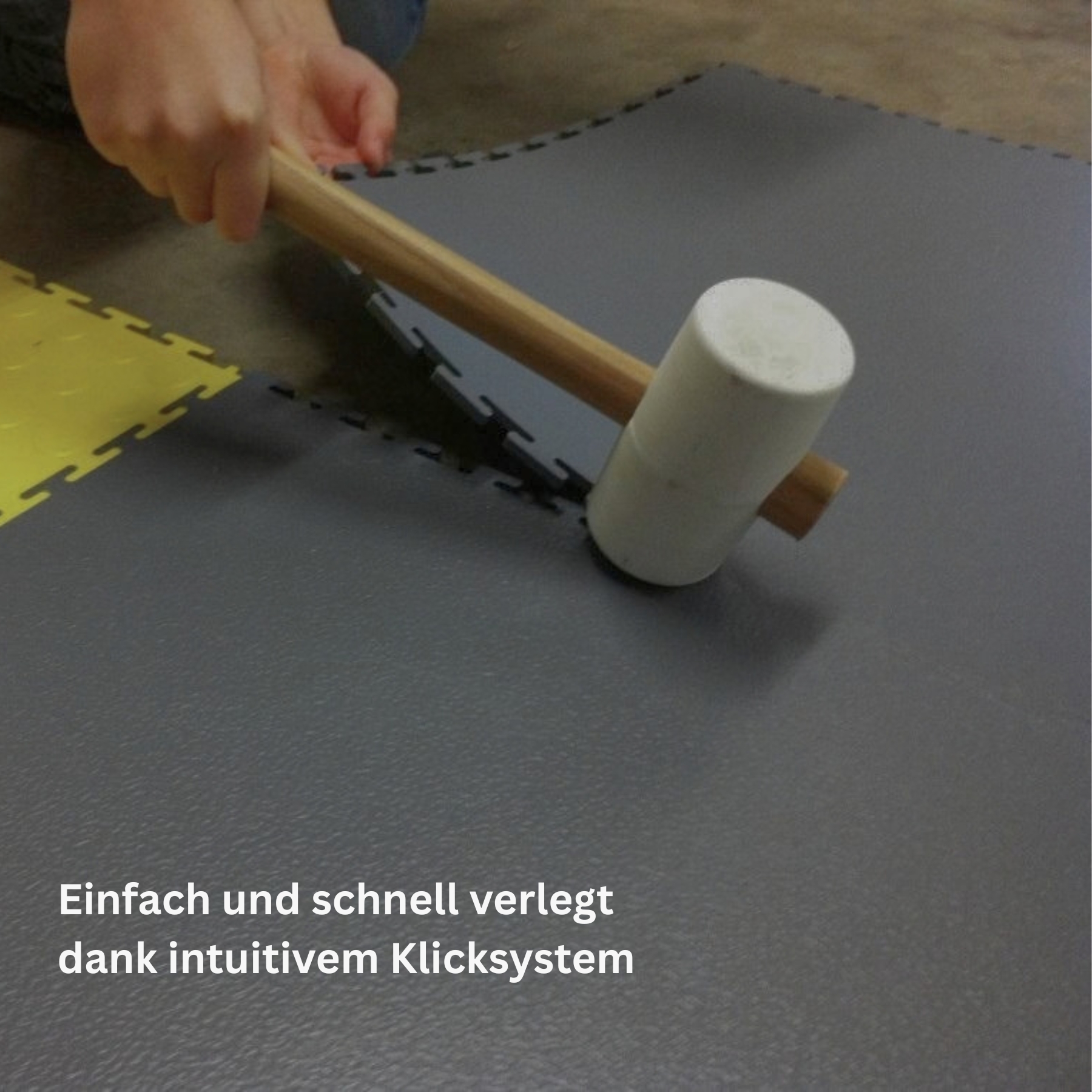 Flexi-Tile Industriefliesen Paket Dunkelgrau 4,5 mm | ca. 25 m²