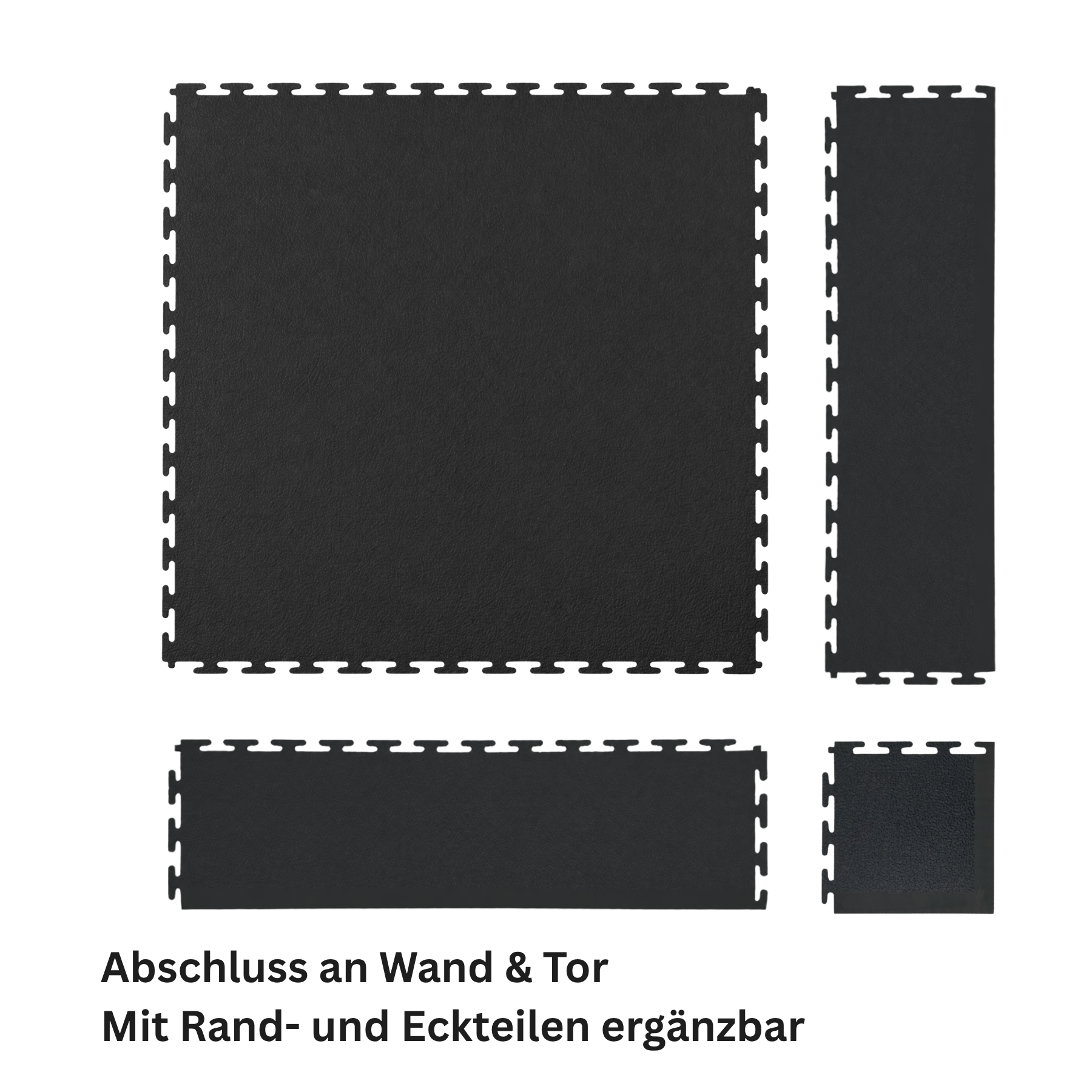 Seitenteil für Flexi-Tile PVC Klickfliese Premium