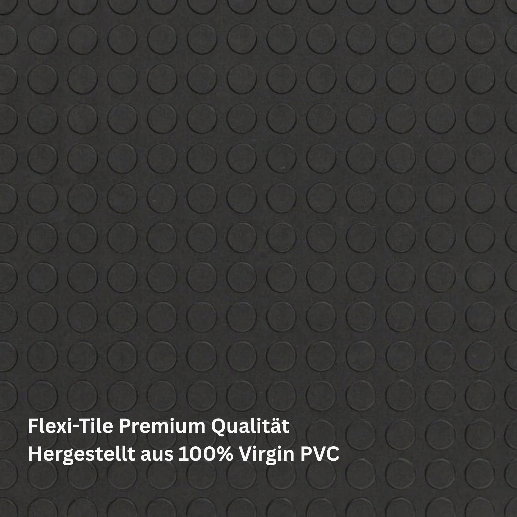 Flexi-Tile PVC-Garagenfliese Schwarz Premium 4,5mm