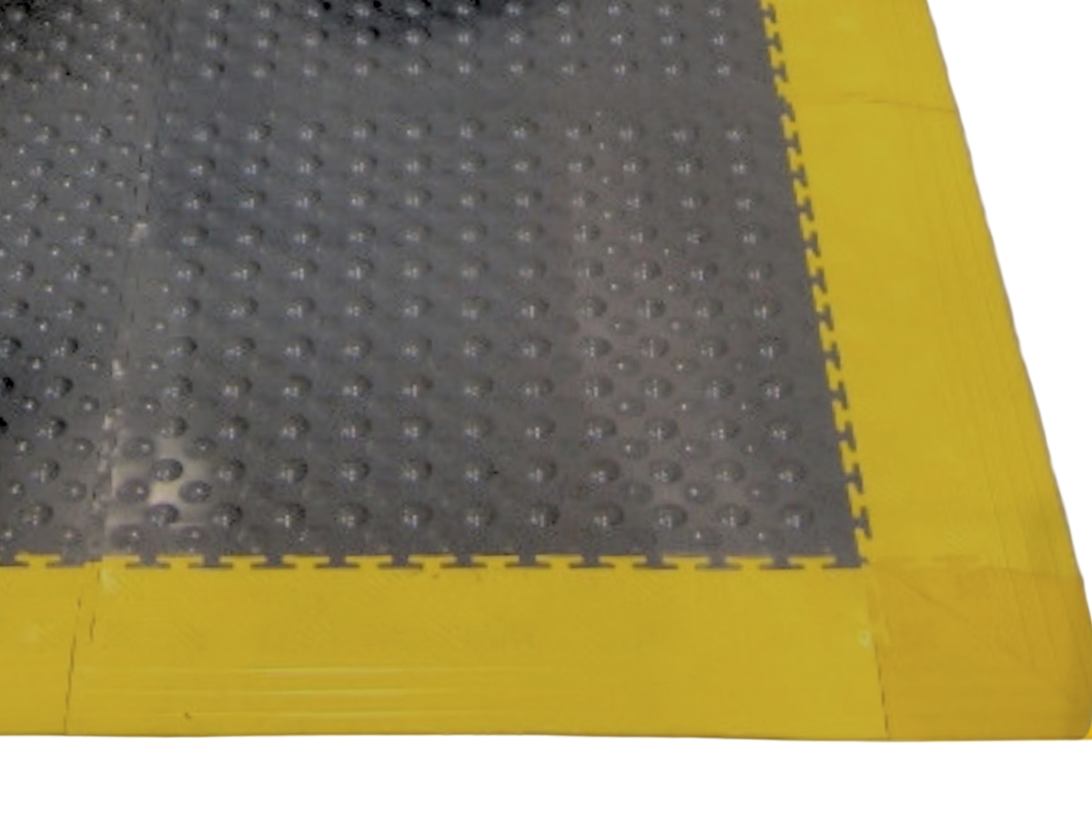 Geriffeltes 14 mm Seitenteil mit passender Ecke für den Flächenabschluss