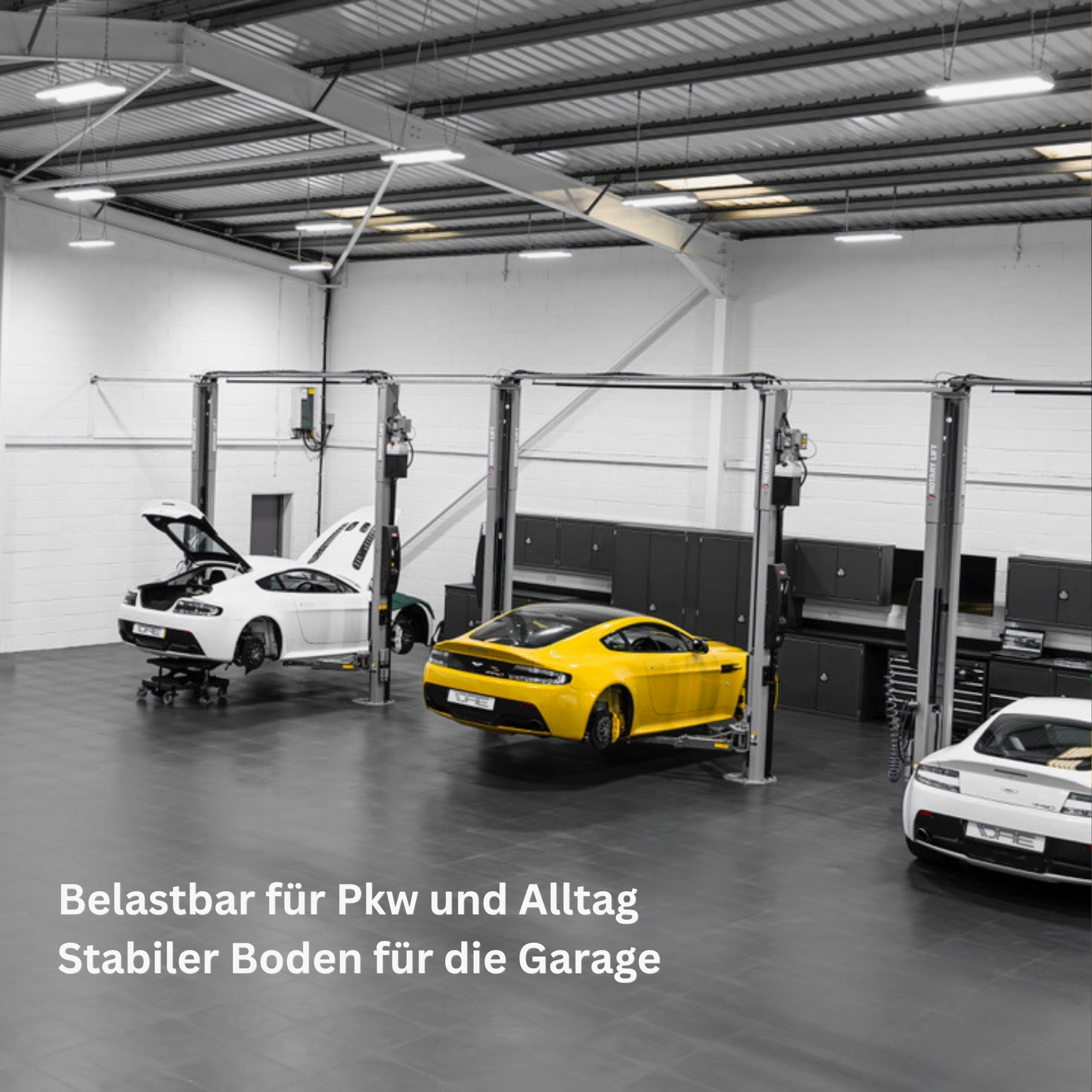 Flexi-Tile PVC-Garagenfliese Orange Premium 7mm