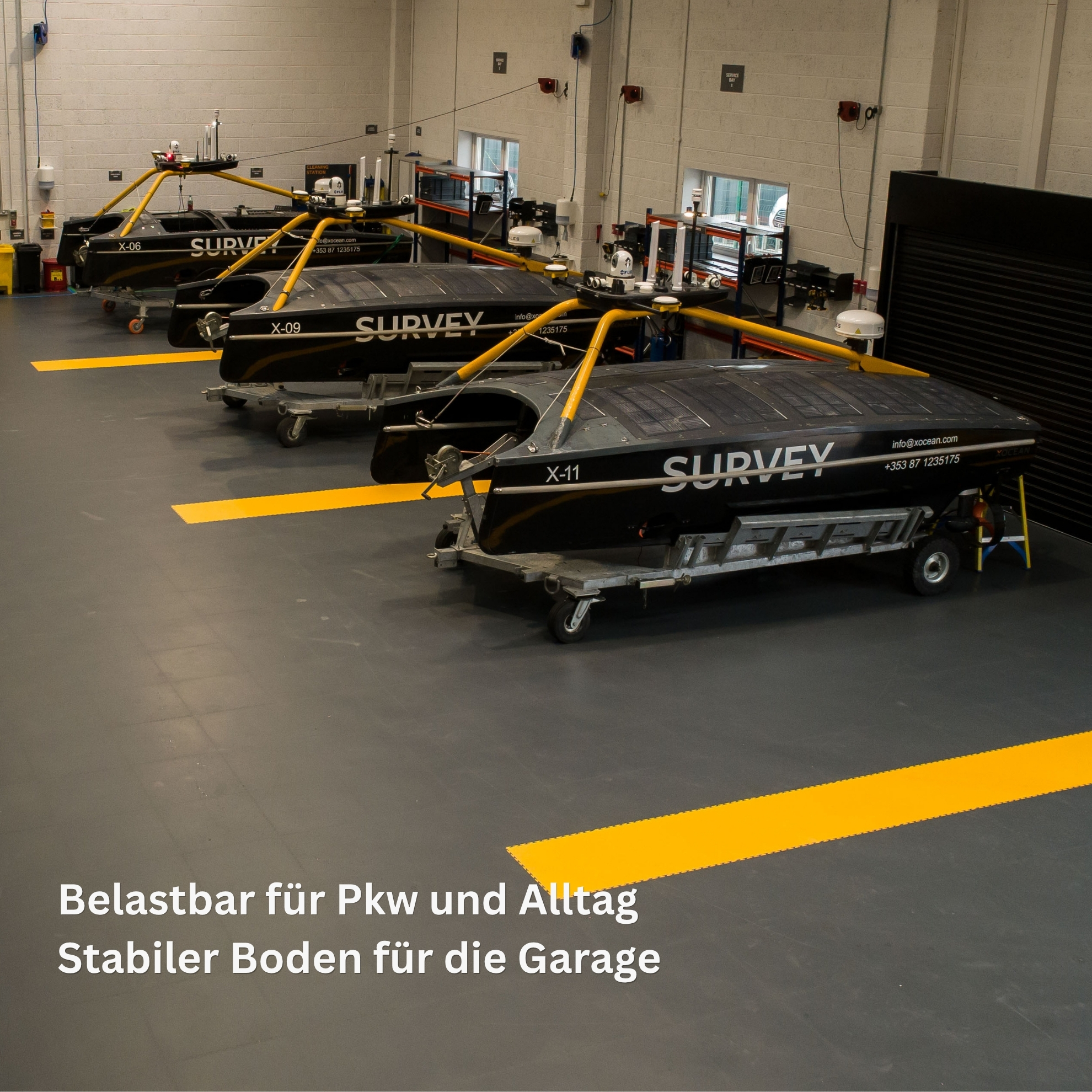 Flexi-Tile PVC-Garagenfliese Rot Premium 4,5mm