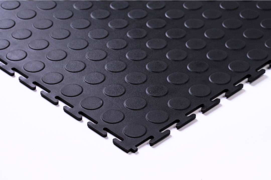 PVC-Industriefliese Schwarz Premium 4,5mm 