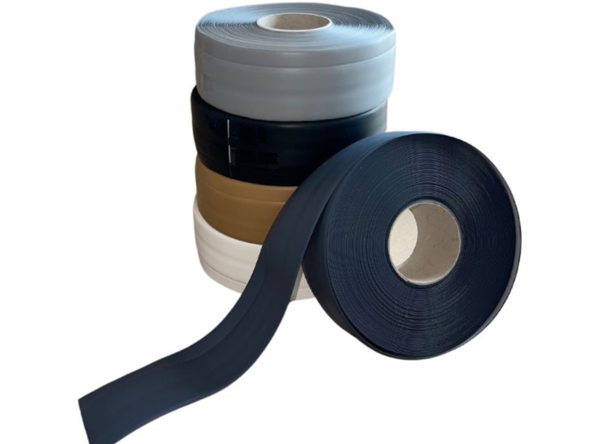 Flexibles Rollenprofil der PVC Weichsockelleiste