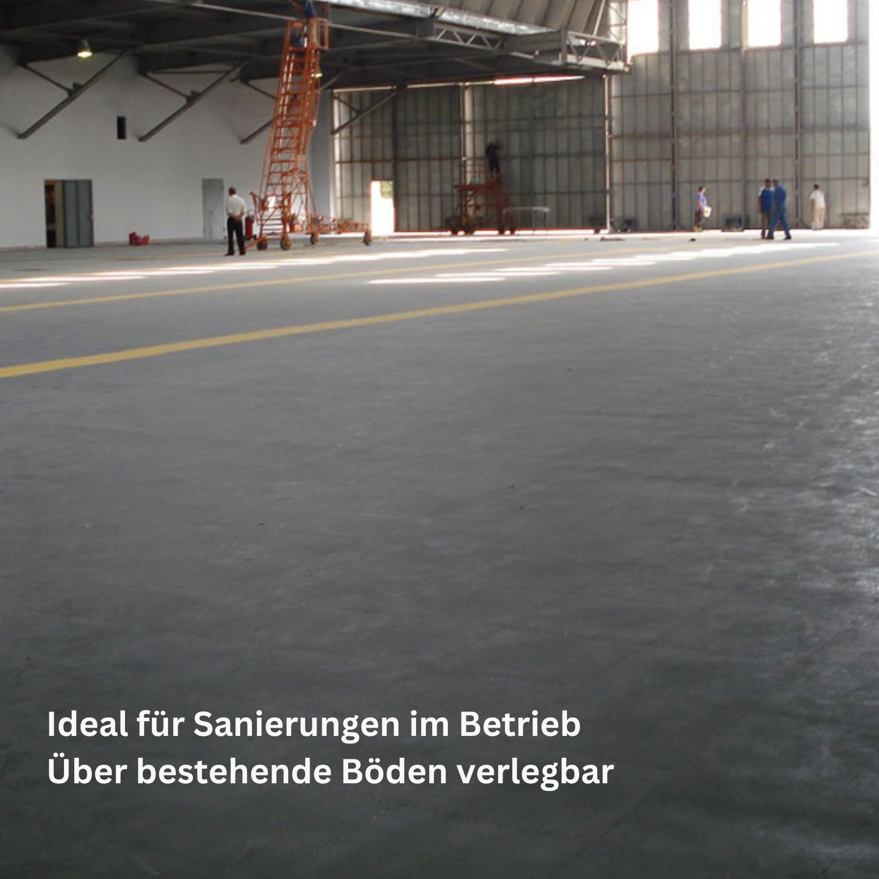PVC-Industriefliese Blau Premium 10mm
