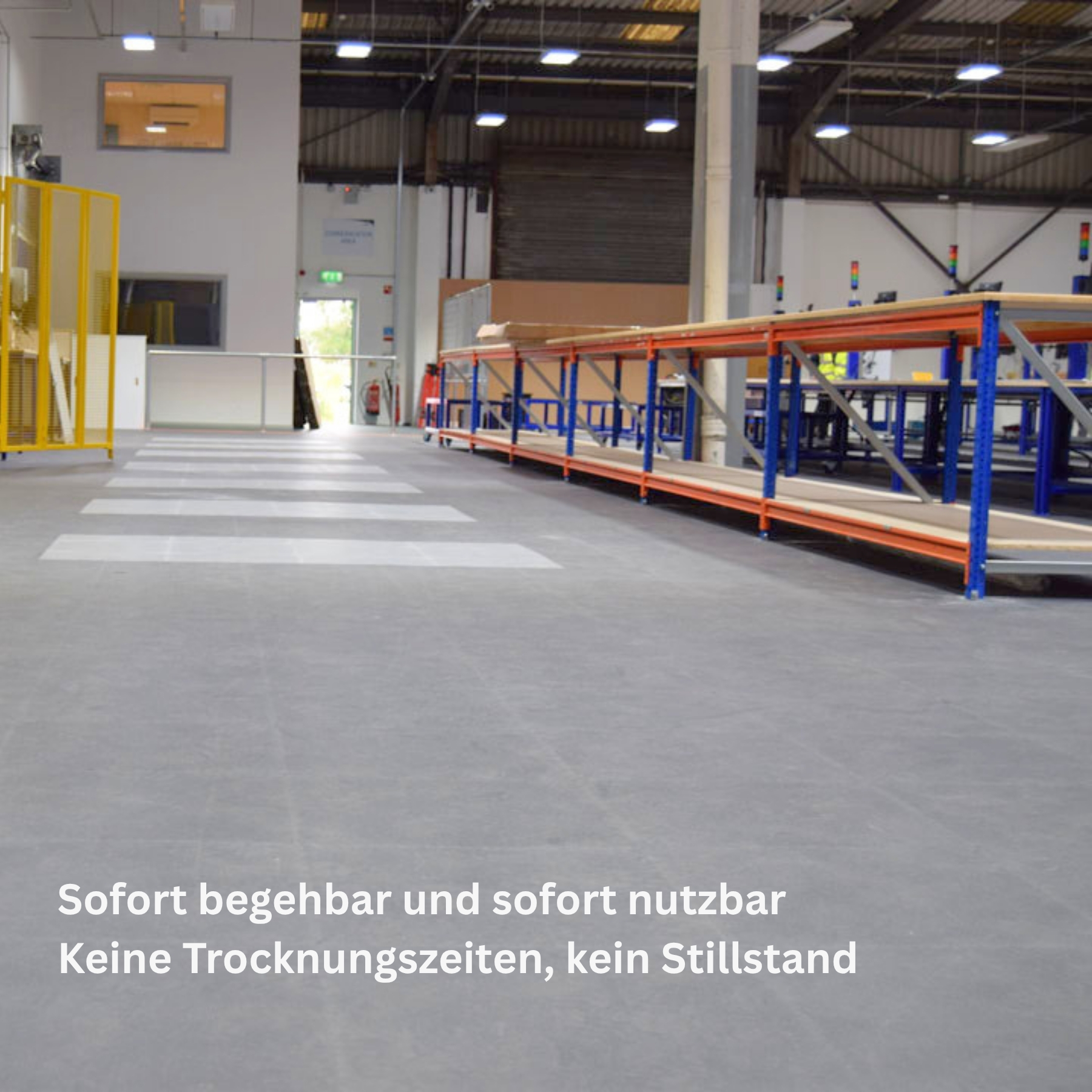 Flexi-Tile PVC-Industriefliese Hellgrau Premium 7mm