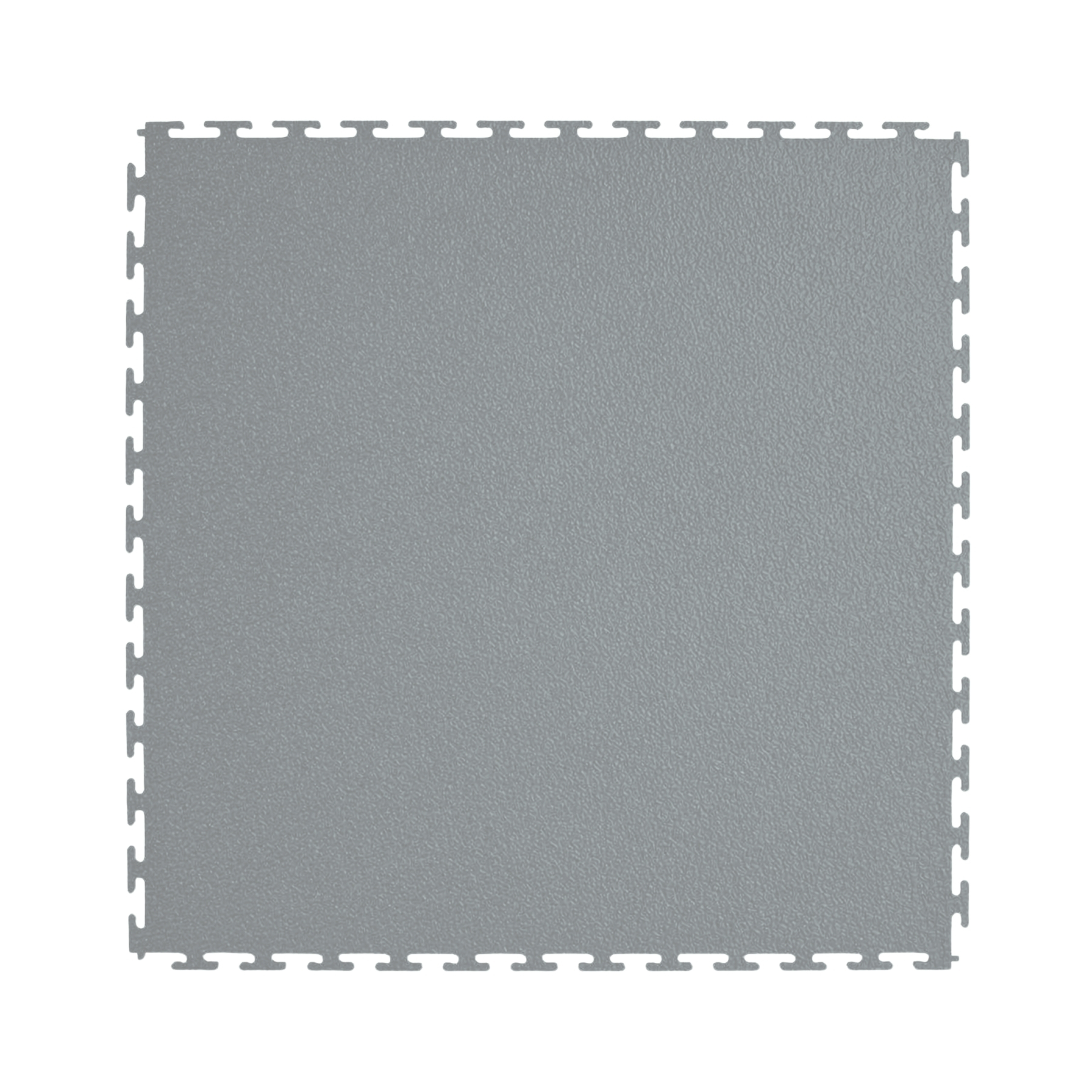 PVC-Garagenfliese Hellgrau Premium 10mm