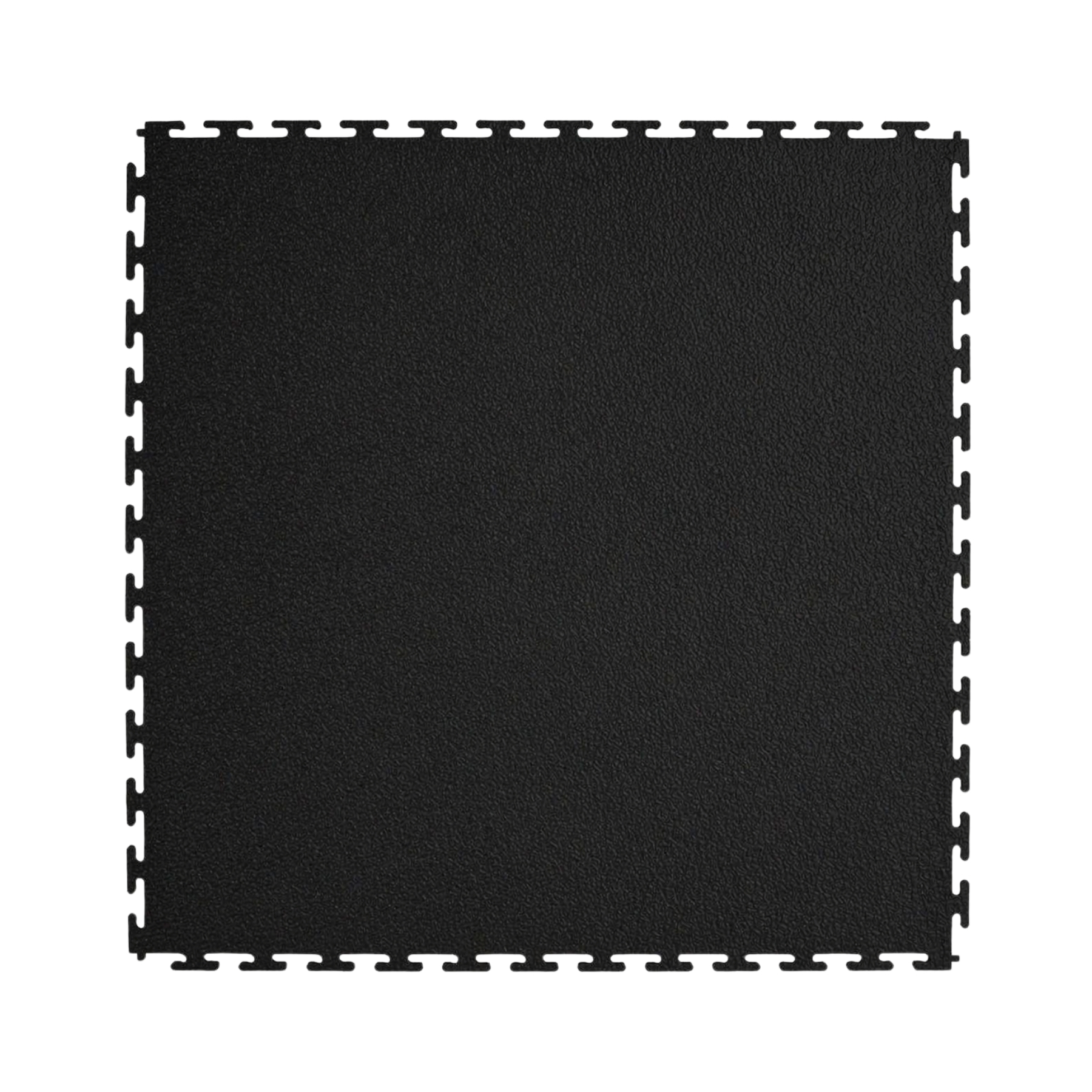 PVC-Garagenfliese Schwarz Premium 10mm