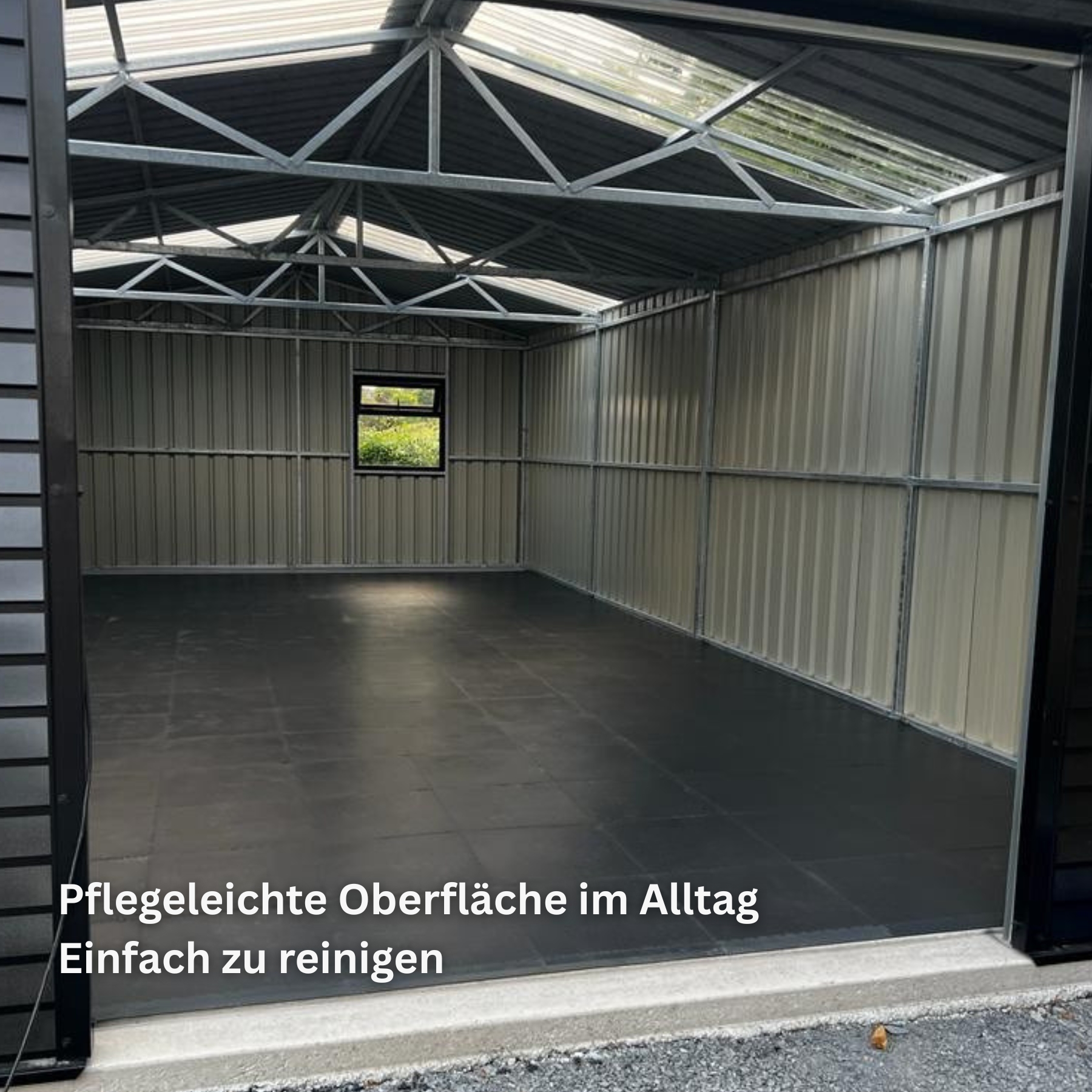 Flexi-Tile PVC-Garagenfliese Hellgrau 4,5mm