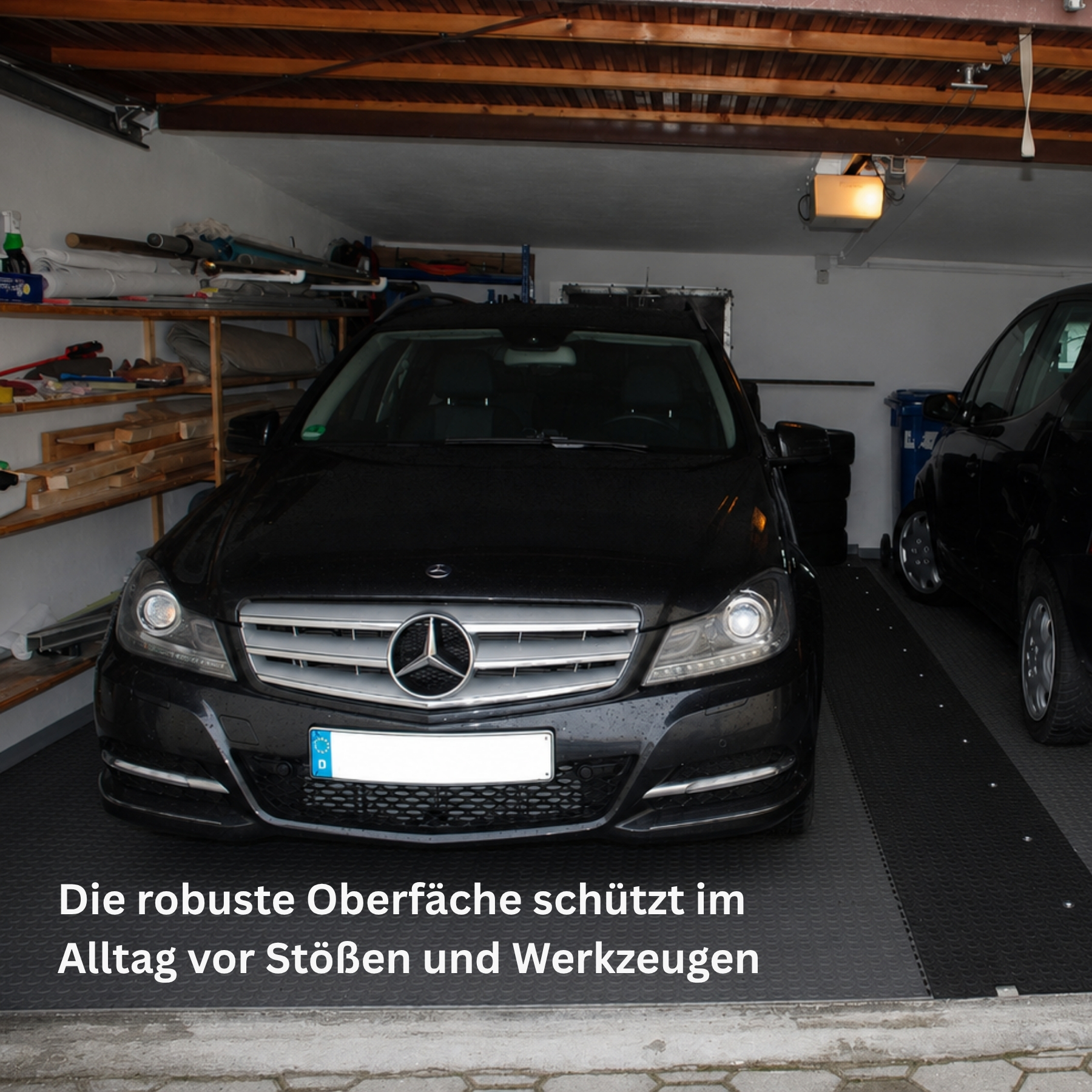 Flexi-Tile PVC-Garagenfliese Genoppt 4,5mm Premium