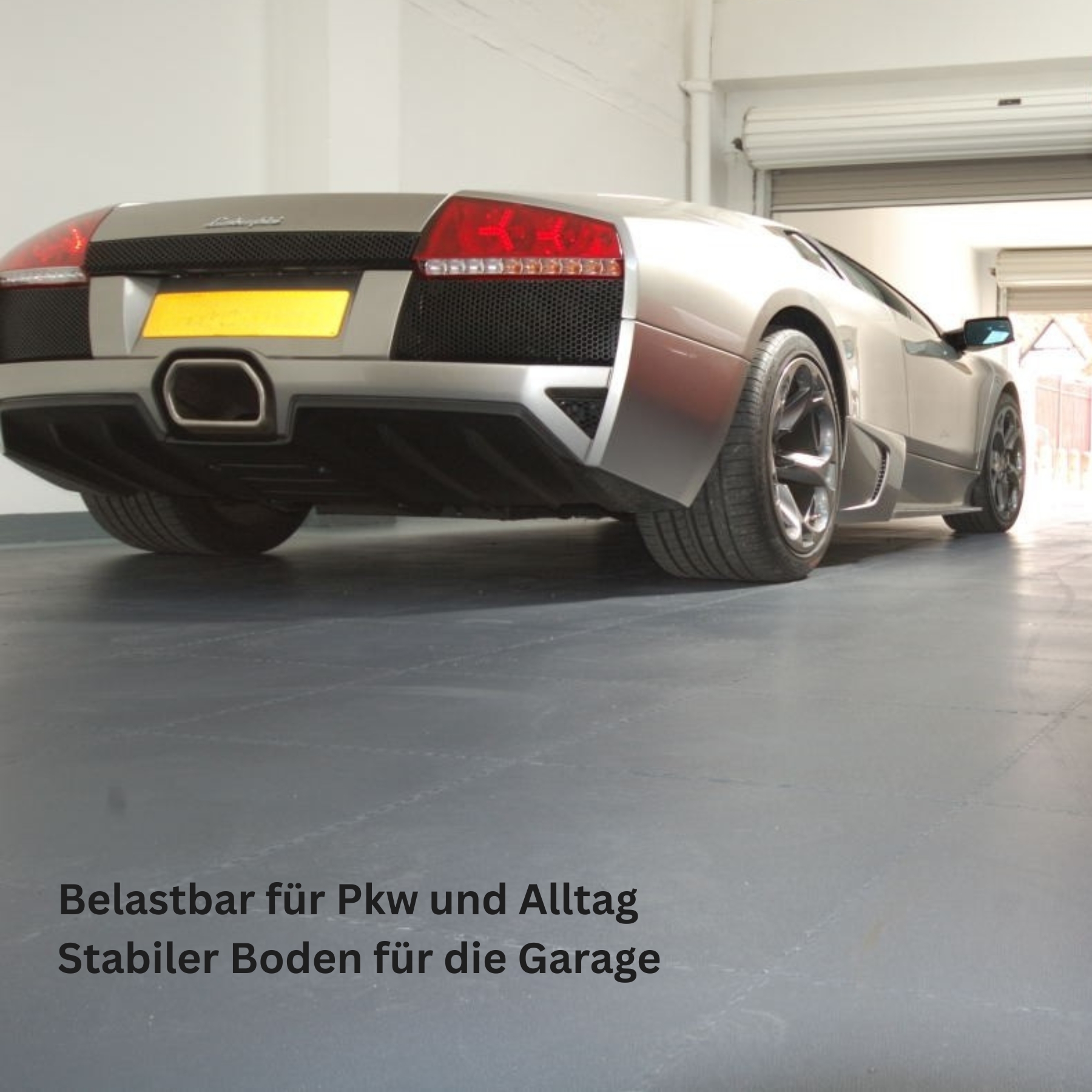 Flexi-Tile PVC-Garagenfliese Hellgrau 4,5mm