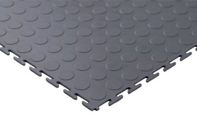 Flexi-Tile PVC-Industriefliese 4,5mm Genoppt