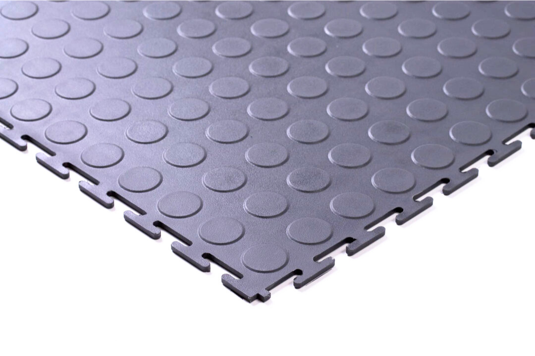 Flexi-Tile PVC-Garagenfliese Dunkelgrau Premium 4,5mm 