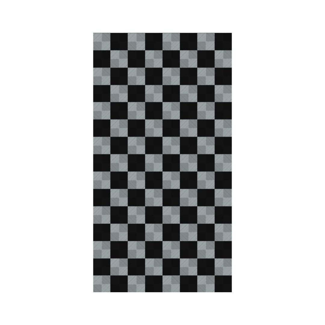 Ribtrax Pro Farbmuster Schwarz Silber Schwarz