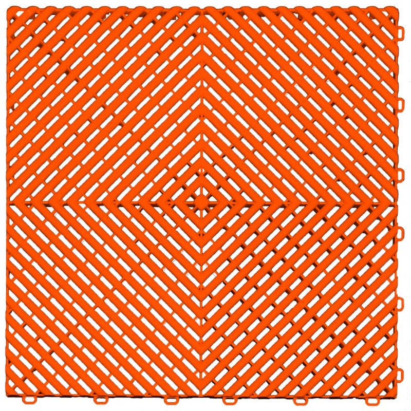 Ribtrax Home Garagenfliese in Orange