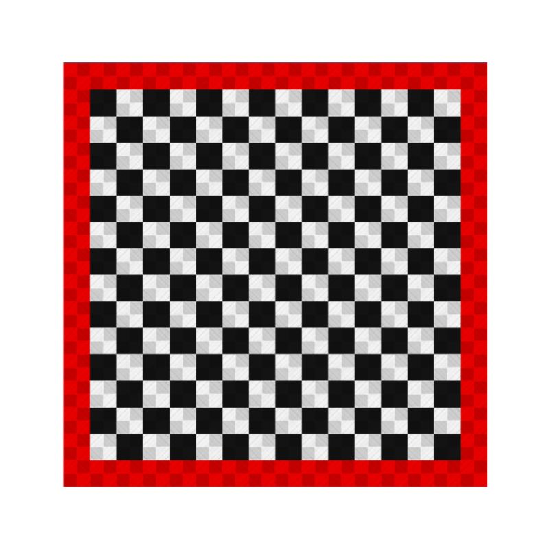 Ribtrax Pro Farbmuster Schwarz Weiß Rot