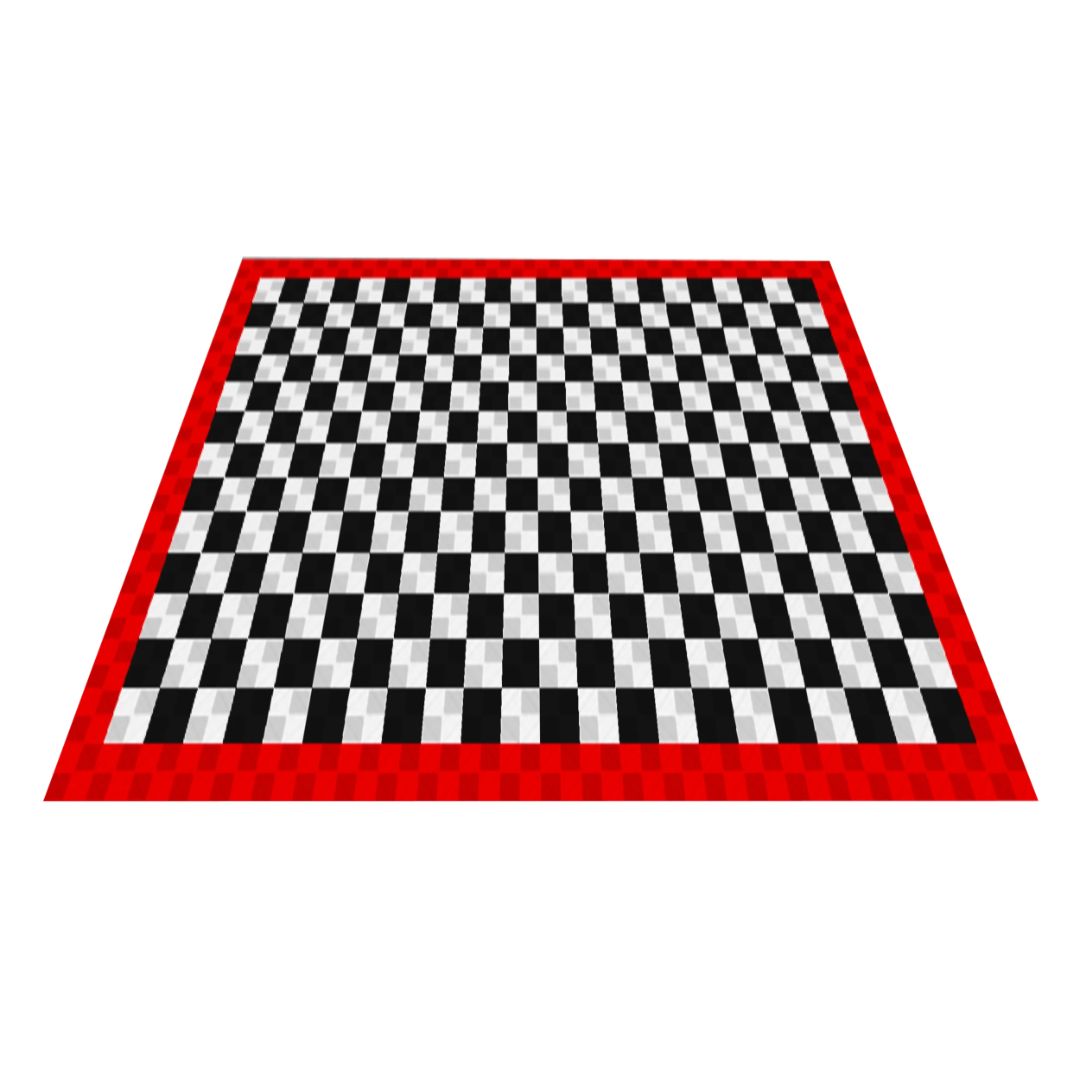 Ribtrax Pro Farbmuster Schwarz Weiß Rot