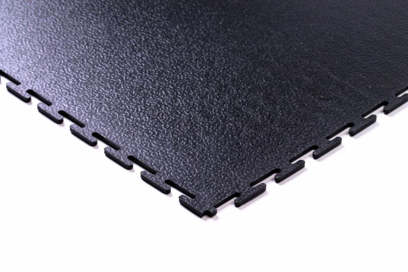 Seitliche Detailansicht der Flexi-Tile PVC-Klickfliese 4,5 mm